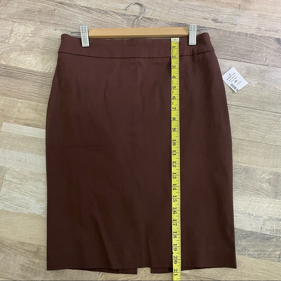 Cleo Petites | Merlot Pencil Skirt - Picture 6 of 8